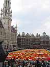 The 2006 Flower Carpet with the town hall on the left